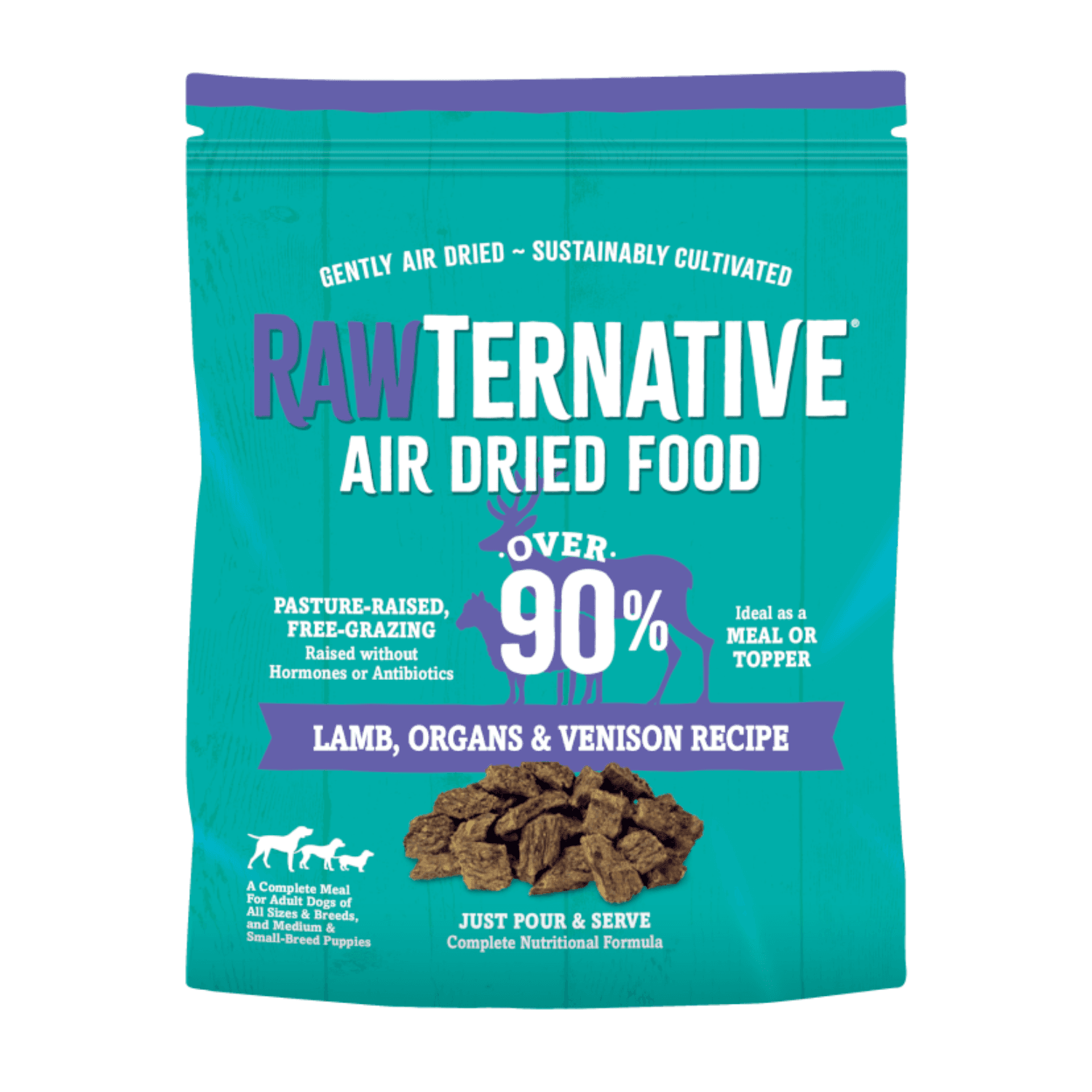 Rawternative - Air Dried Venison & Lamb Organs Dog Food