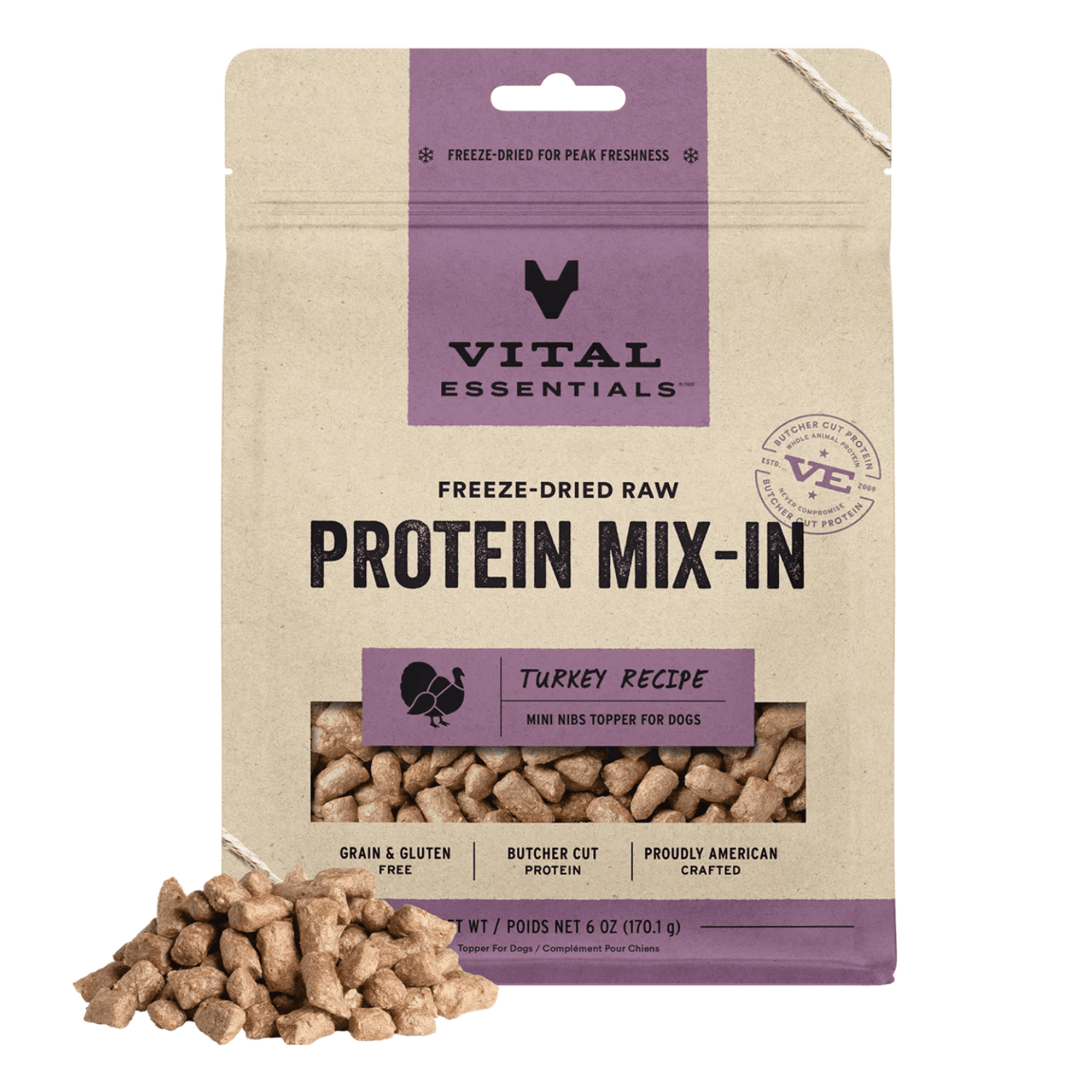 Vital Essentials - Freeze Dried Protein Mix In
