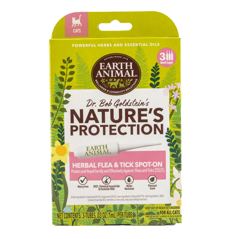 Earth Animal - Cat Flea and Tick Spot-On