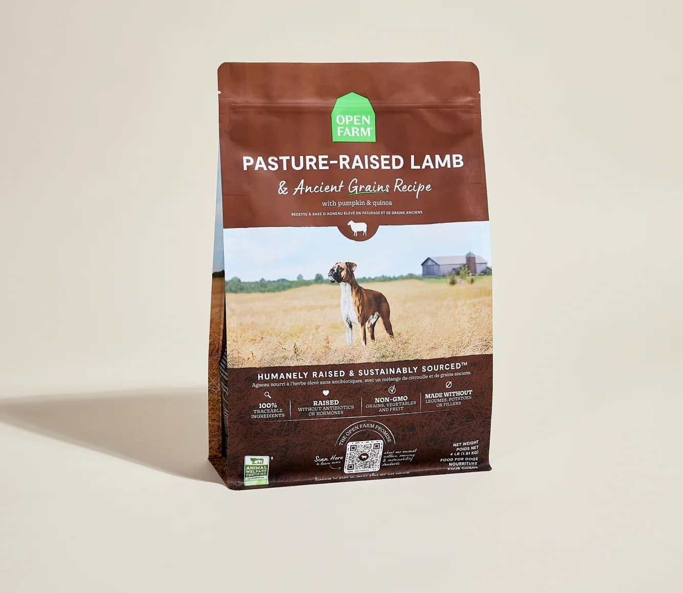 Open Farm - Pasture Raised Lamb Grain Inclusive Kibble