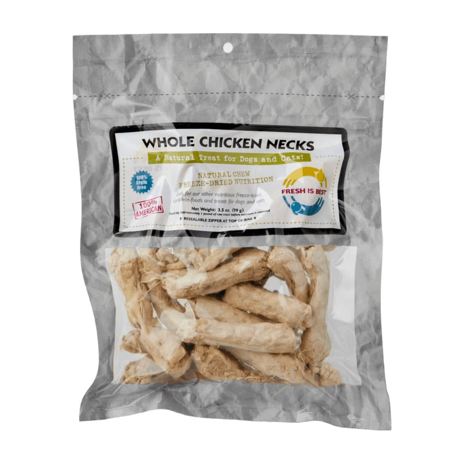 Fresh is Best - Freeze Dried Chicken Necks