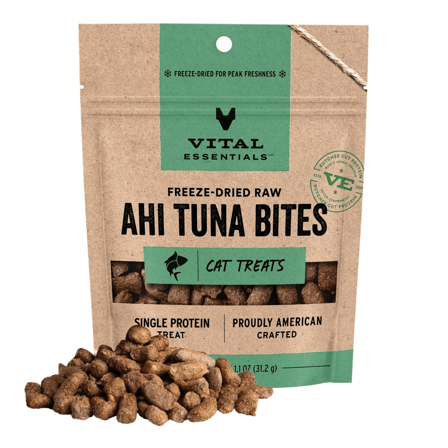 Vital Essentials - Freeze Dried Ahi Tuna Bites for Cats
