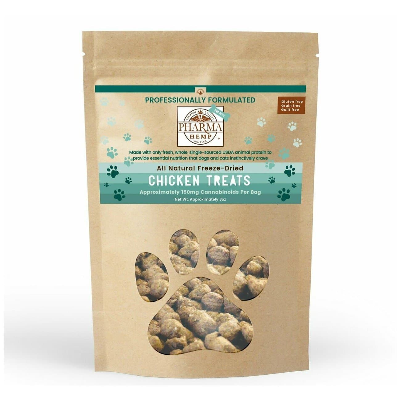 Pharma Hemp - Complex CBD Oil Freeze-Dried Chicken Pet Treats