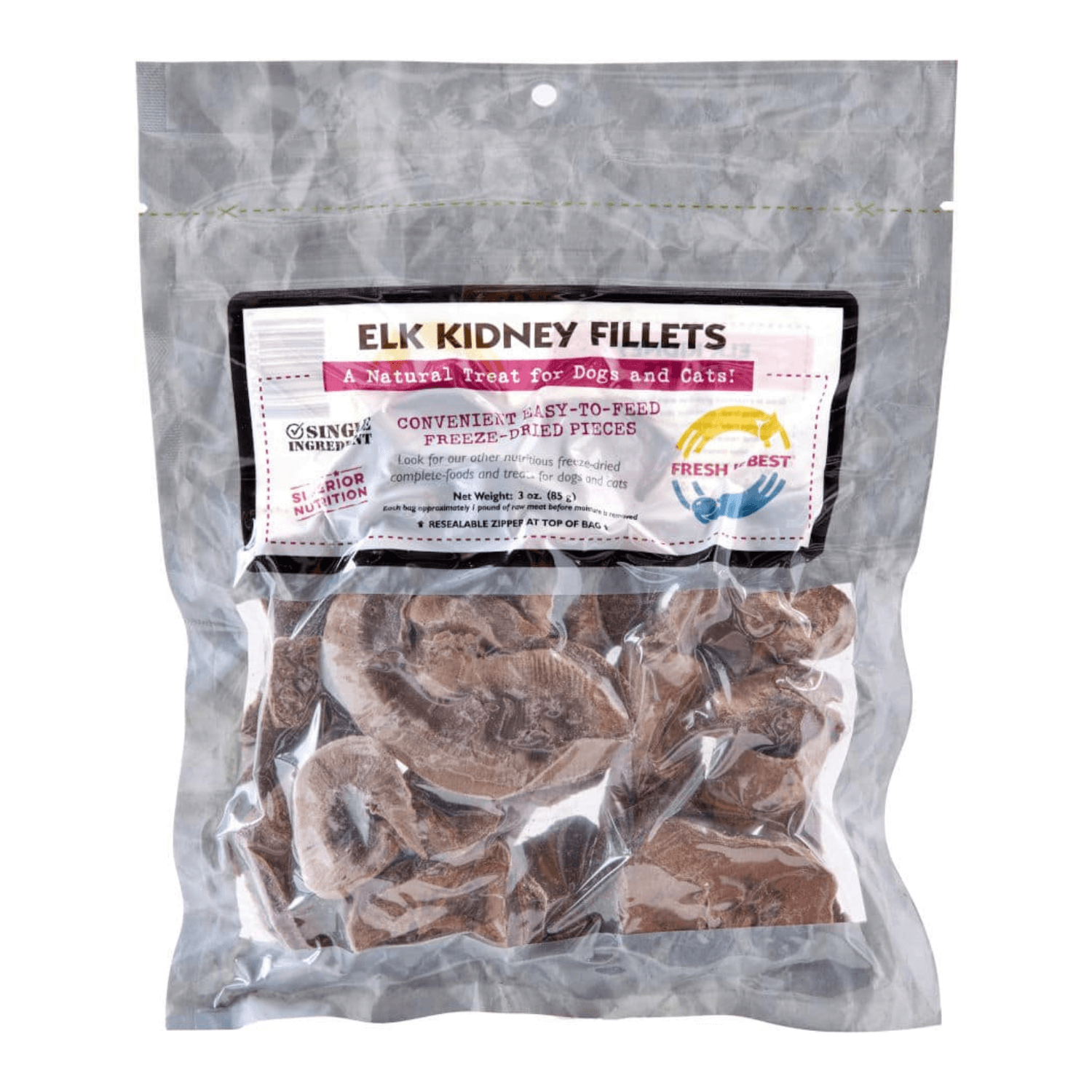 Fresh Is Best - Freeze Dried Elk Kidney Fillets