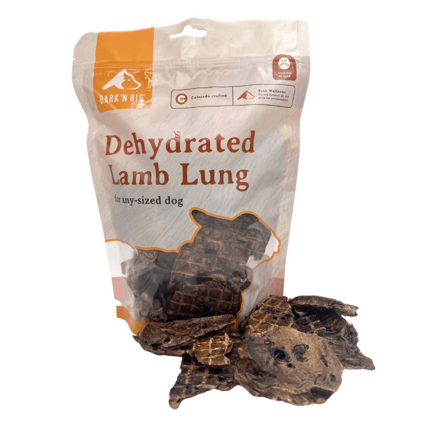 BarkNBig - Dehydrated Lamb Lung