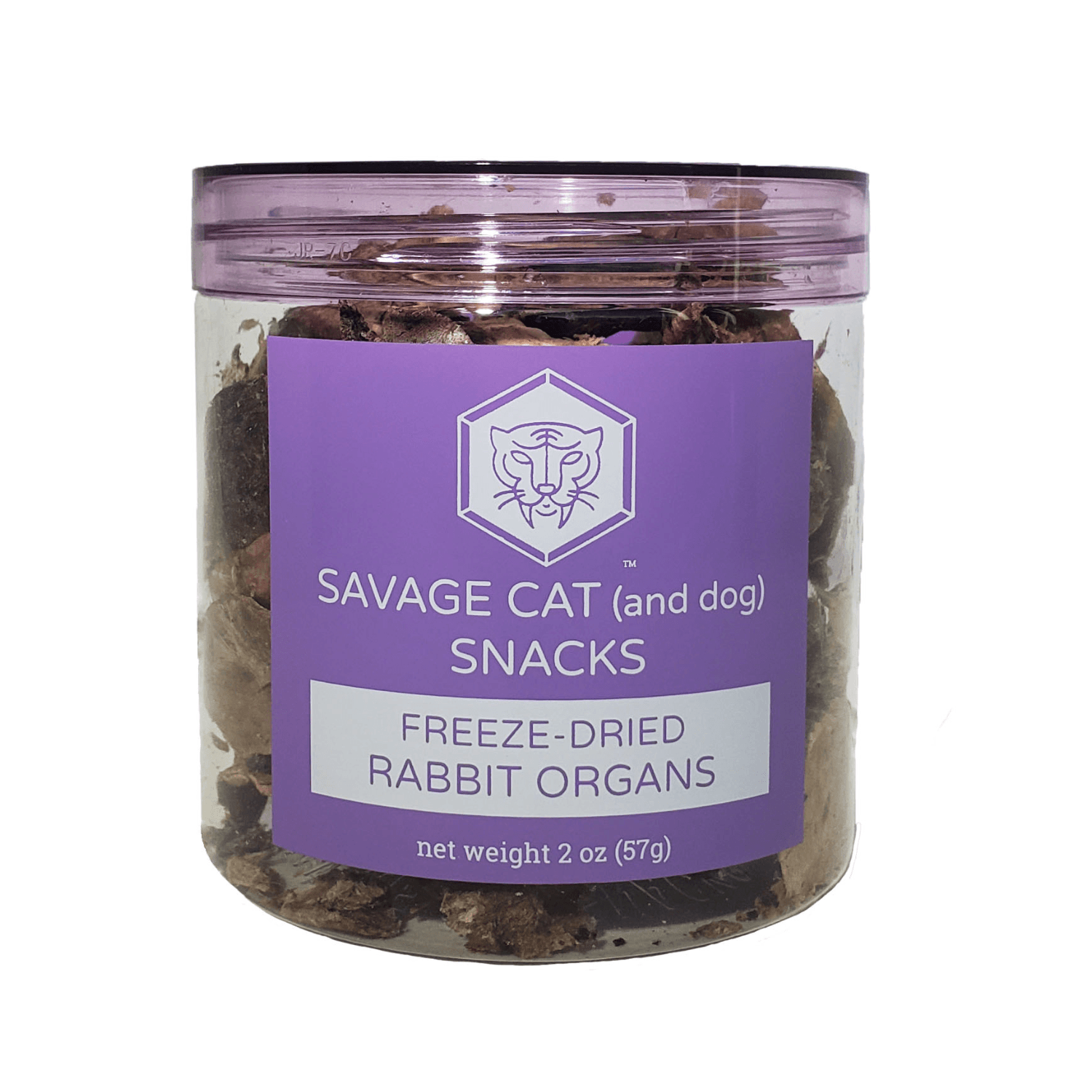 Savage Cat - Freeze Dried Rabbit Organs