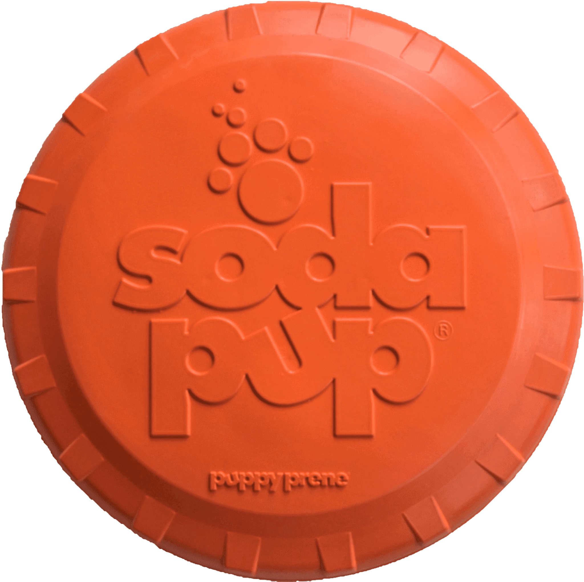 Soda Pup - Orange Flyer Frisbee