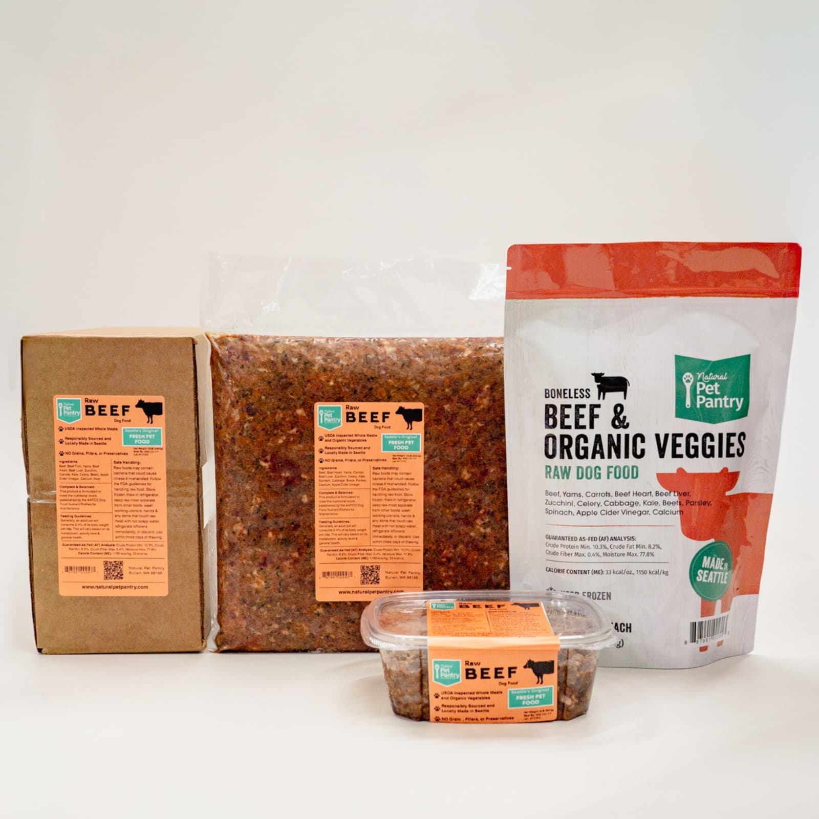 Boneless Beef Raw Dog Food