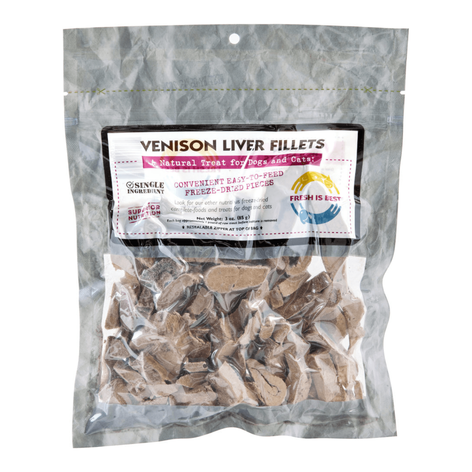 Fresh is Best - Freeze Dried Venison Liver Fillets