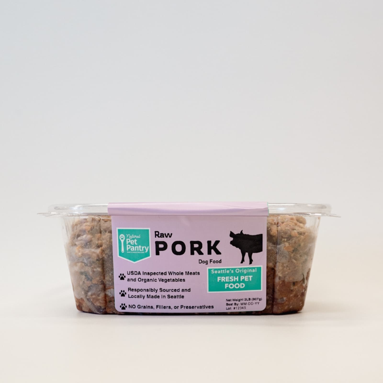 Boneless Pork Raw Dog Food