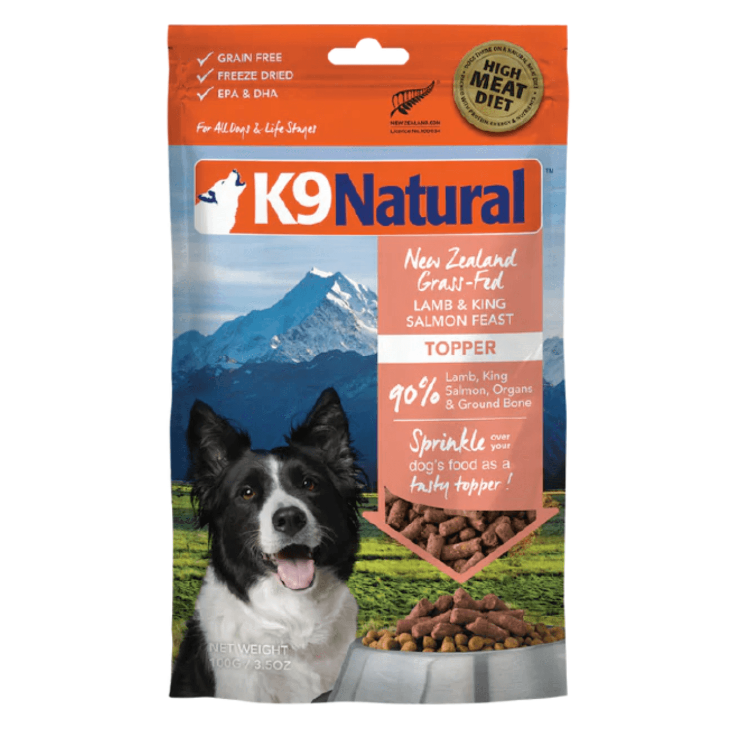 K9 Natural - Freeze Dried Lamb & Salmon Feast