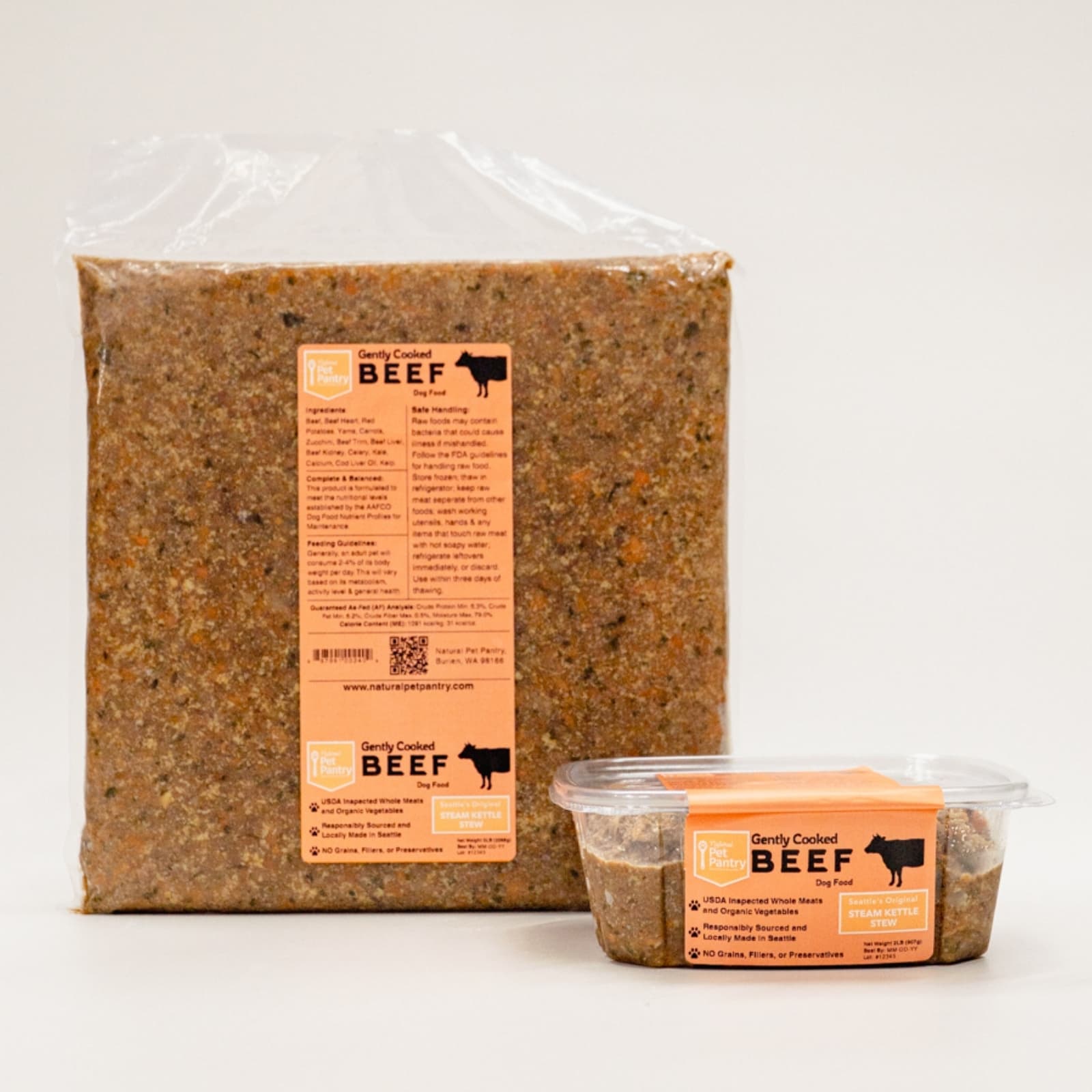 Beef Stew Cooked Dog Food