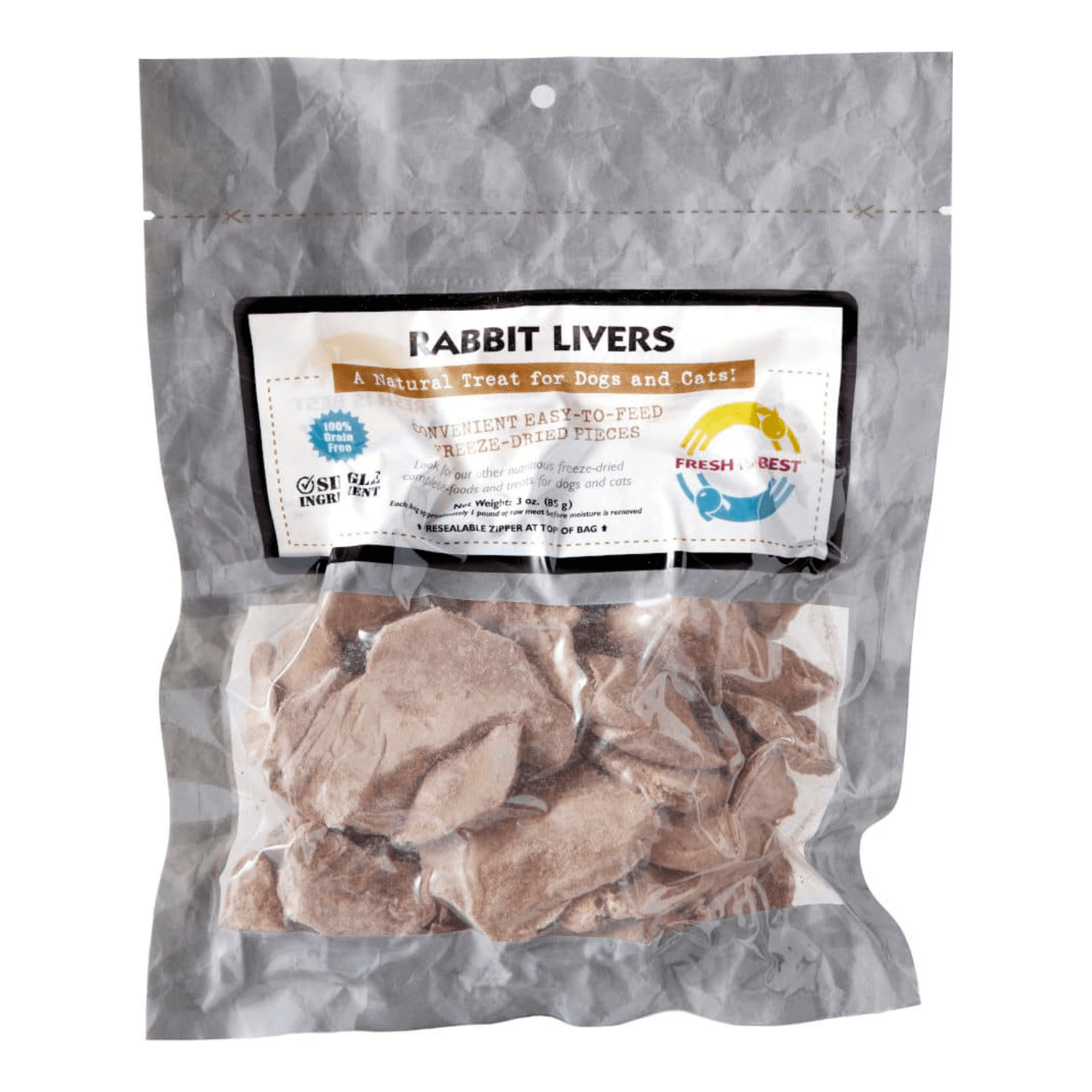 Fresh is Best - Freeze Dried Rabbit Liver