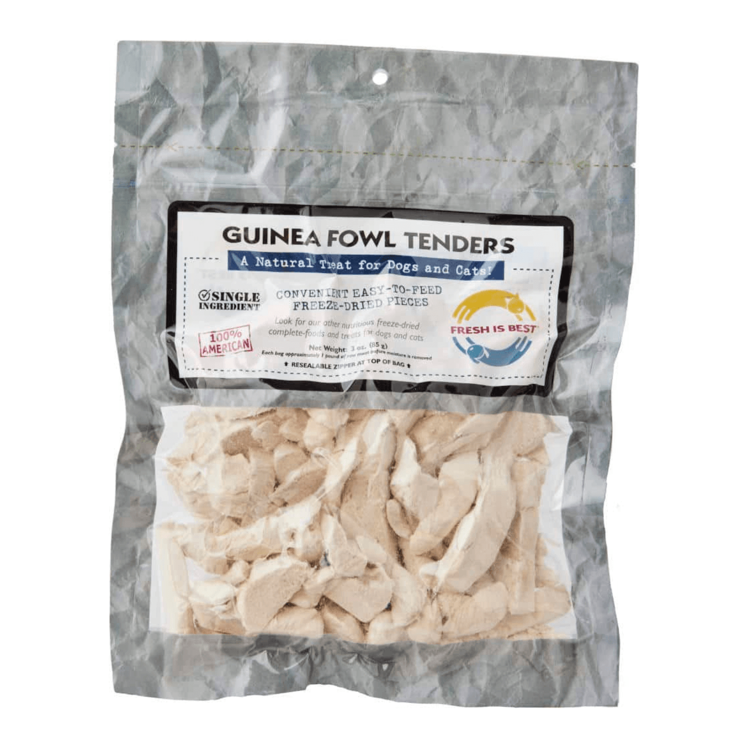 Fresh is Best - Freeze Dried Guinea Fowl Tenders