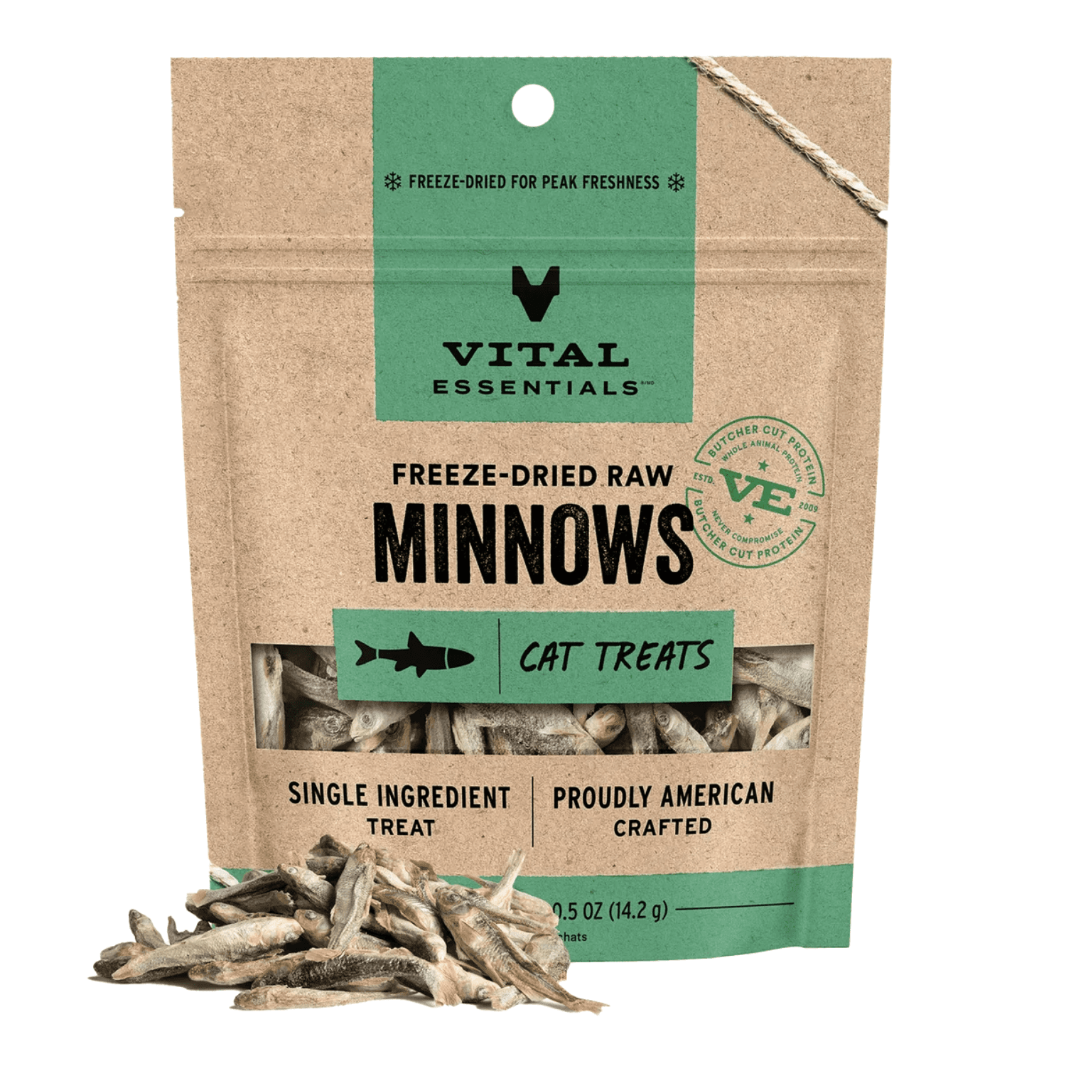 Vital Essentials - Freeze Dried Minnows Treats for Cats