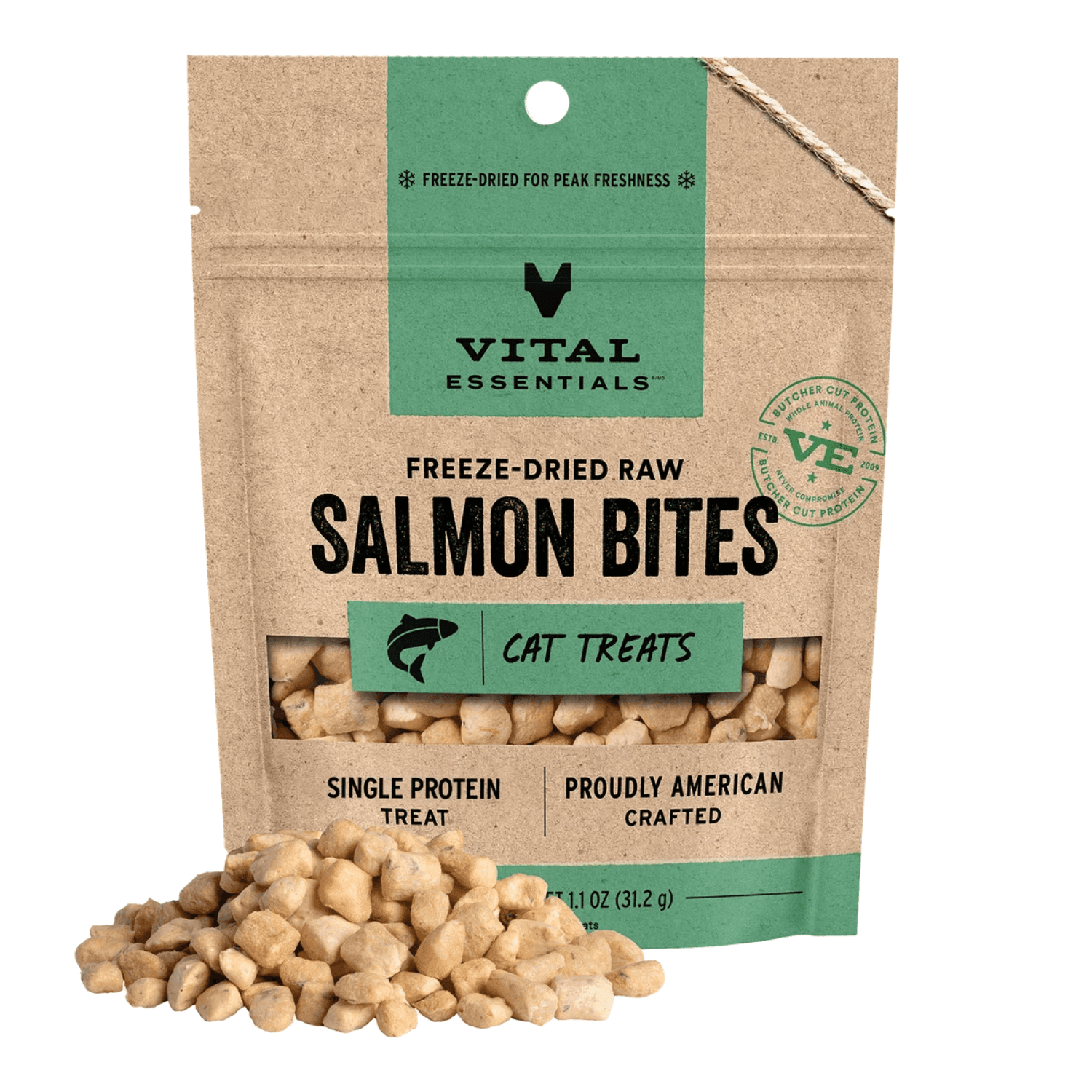 Vital Essentials - Freeze Dried Salmon Treats for Cats