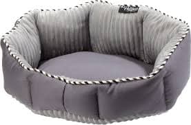 Petique - Charcoal Round Bed XS