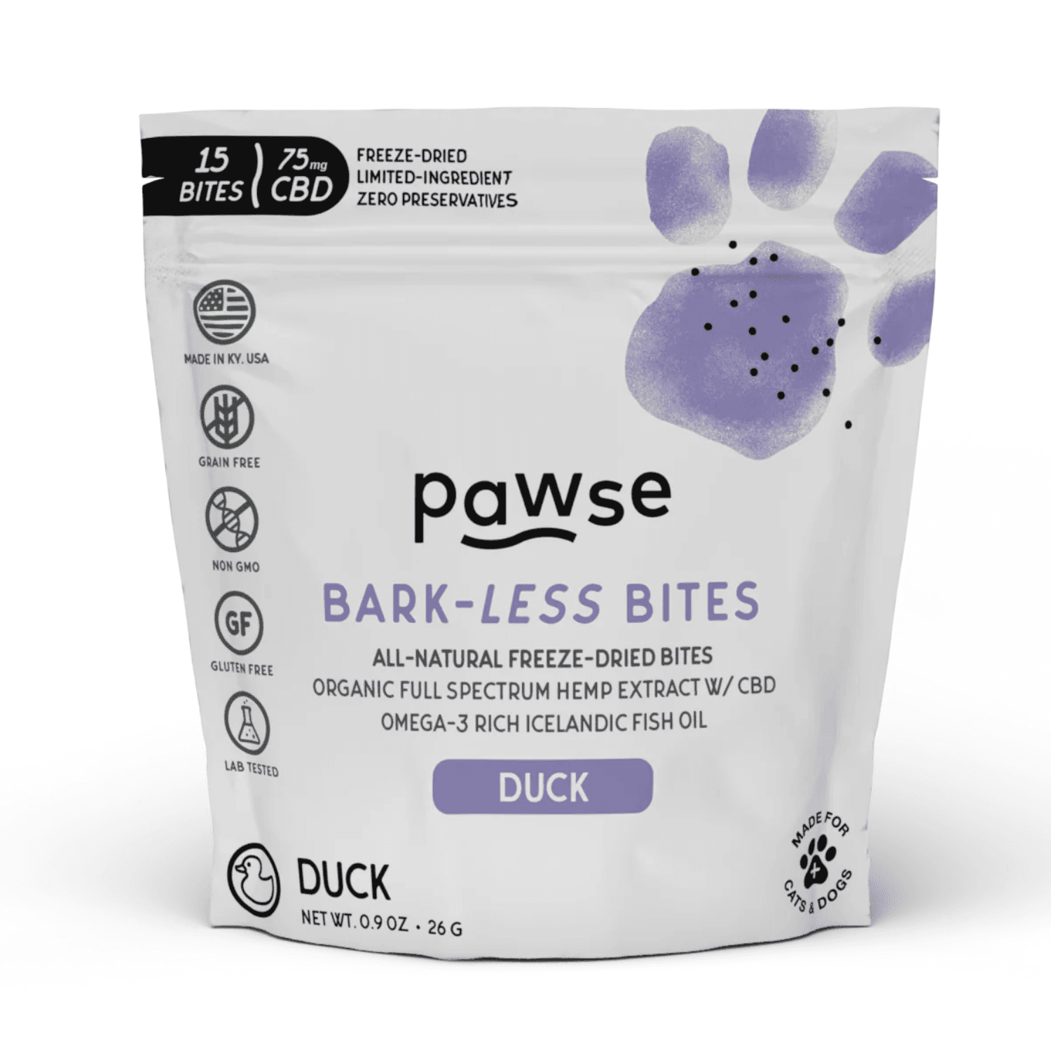 Pawse - 5mg CDB Infused Duck Bites