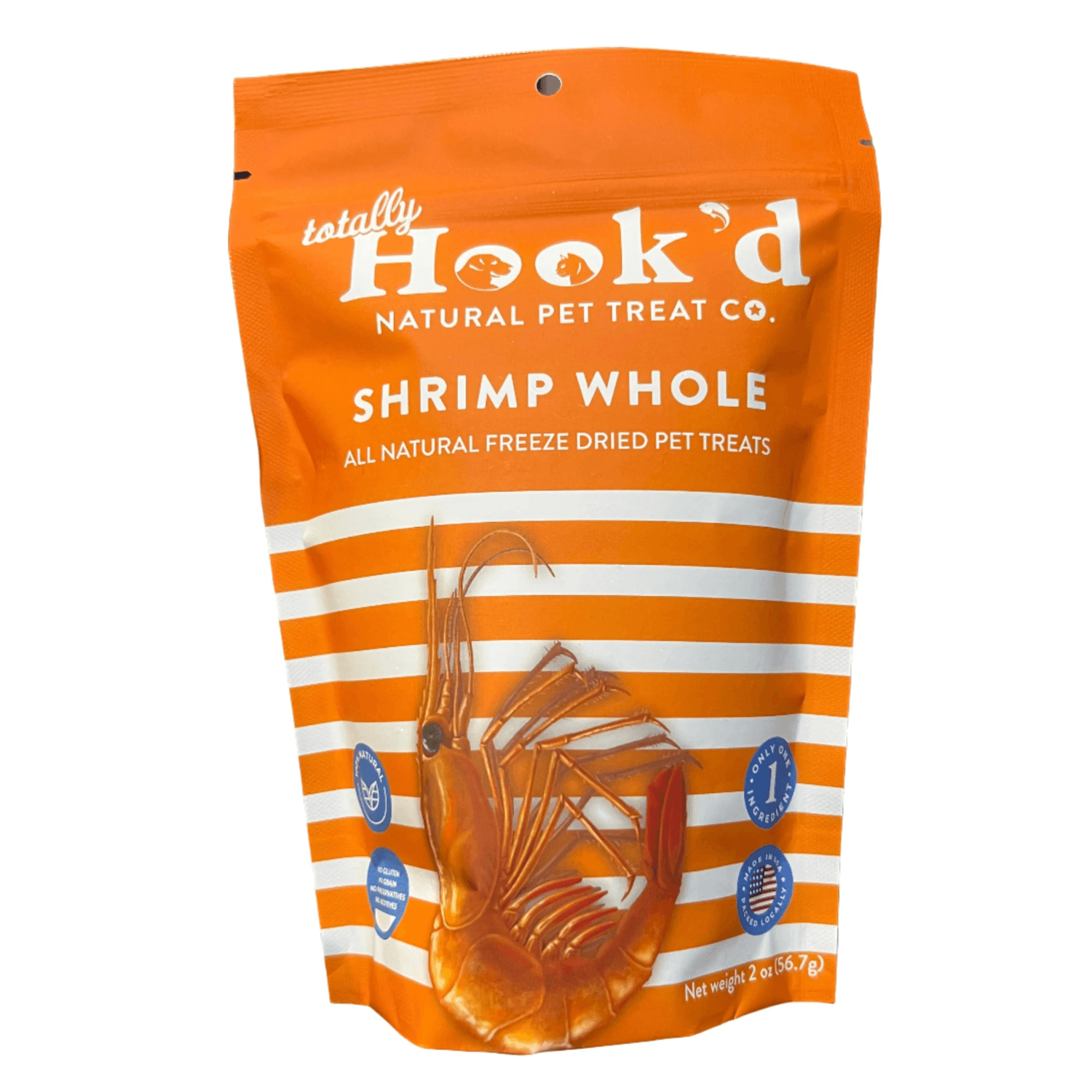 Totally Hook'd - Freeze Dried Whole Shrimp