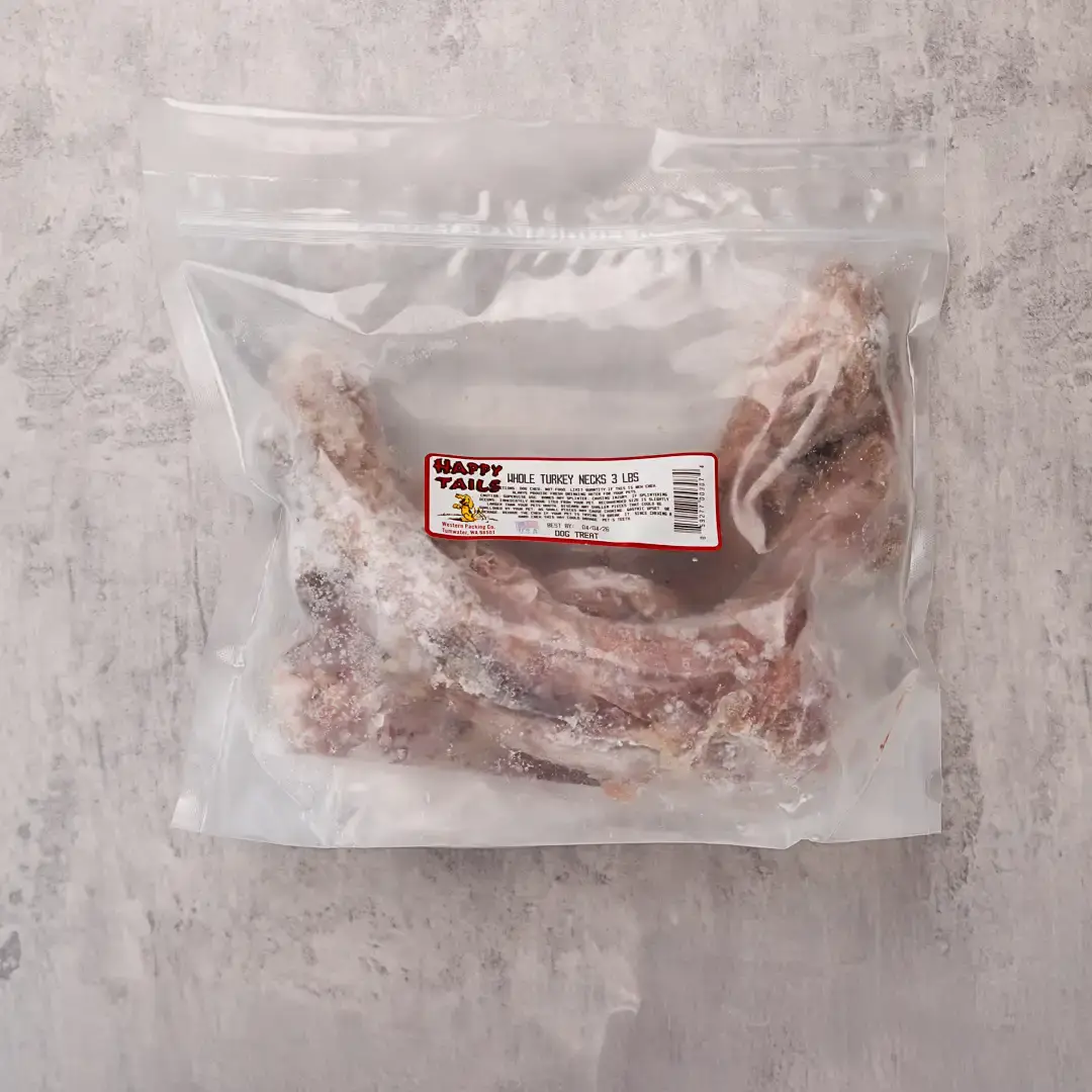 Happy Tails - Frozen Turkey Necks