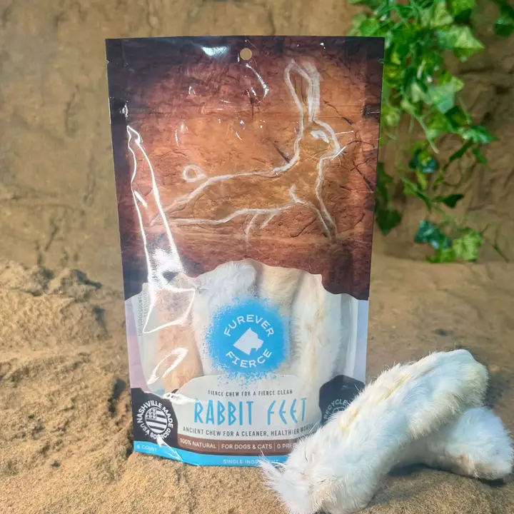Furever Fierce - Dehydrated Rabbit Feet