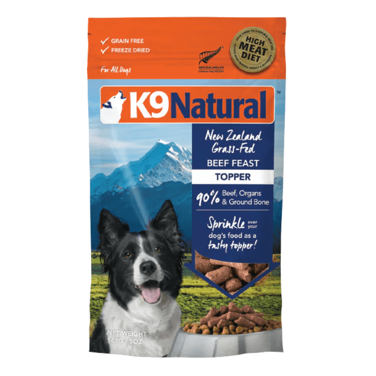 K9 Natural - Freeze Dried Beef Feast