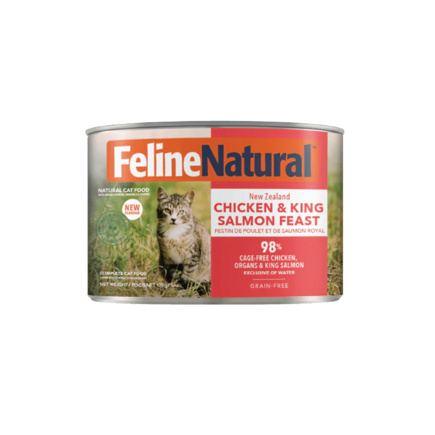 Feline Natural - Canned Chicken & King Salmon