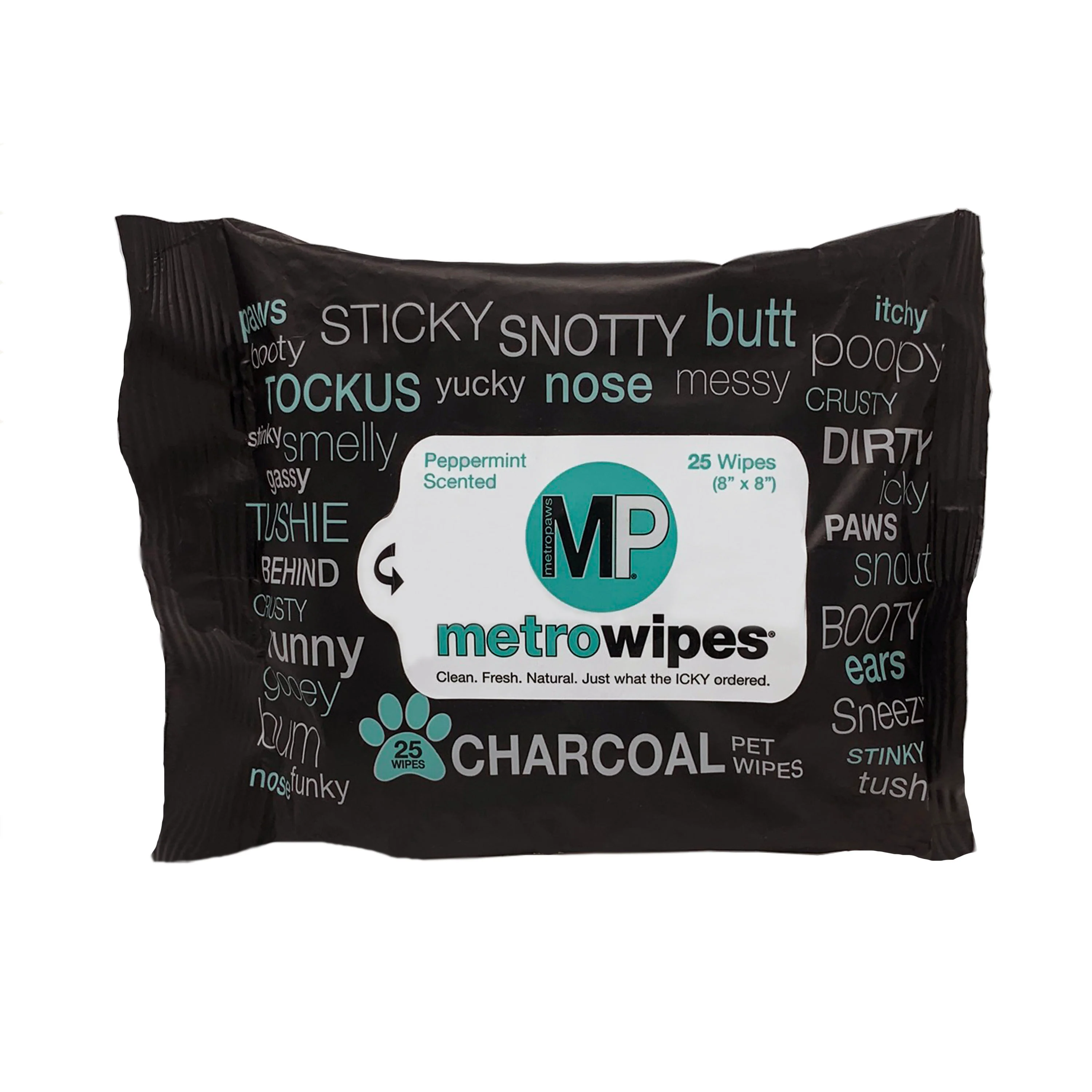 Metro Paws - Charcoal Pet Wipes