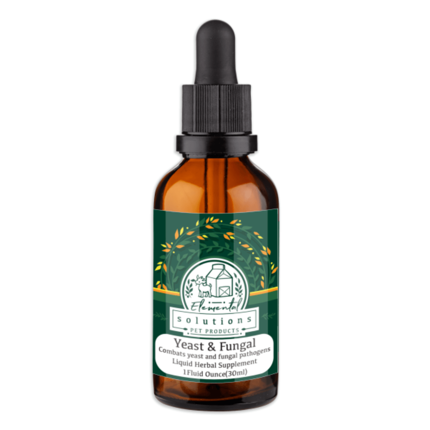 Solutions Pet Products - Yeast and Fungal Liquid Herbal Supplement