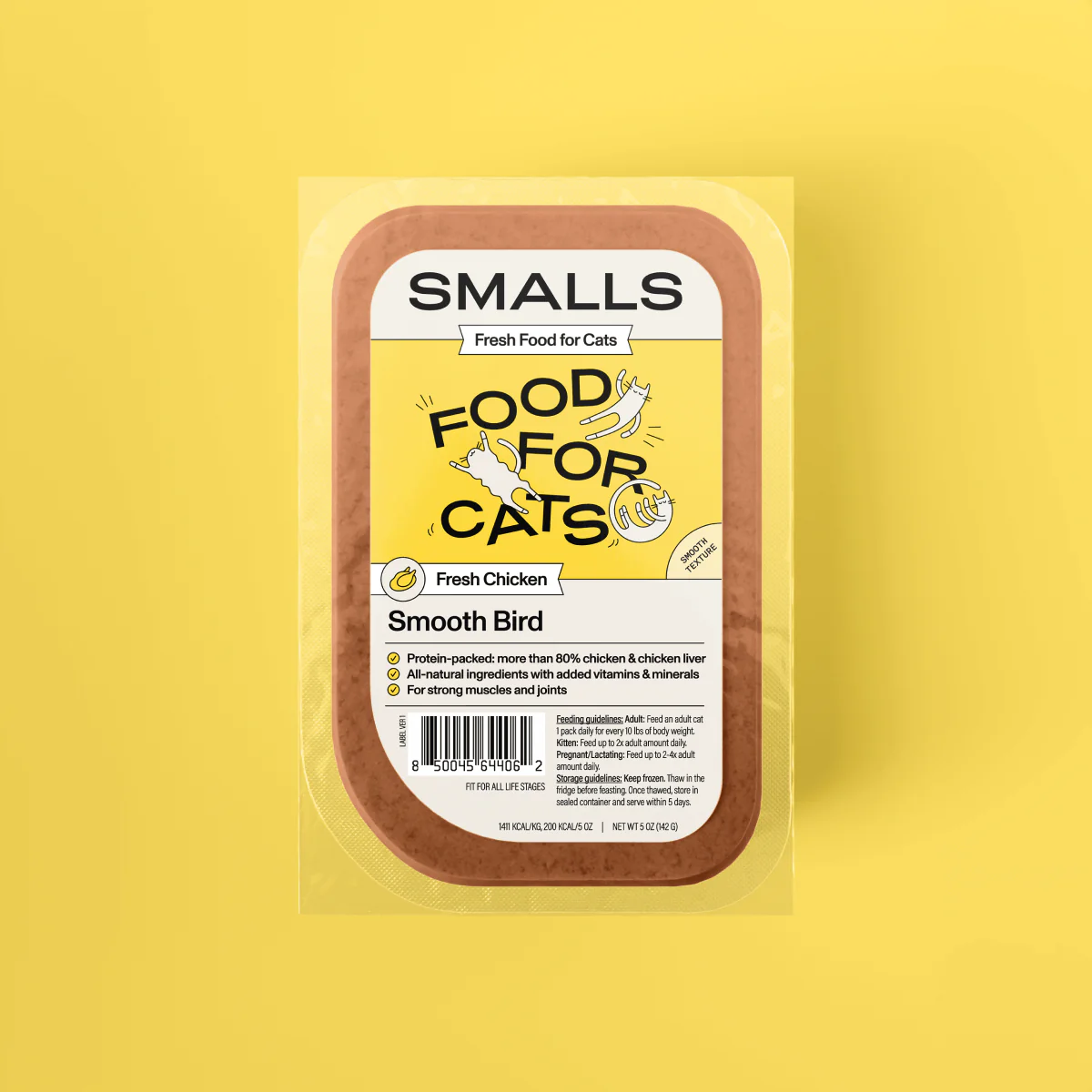 Smalls -Cooked Chicken Ground Cat Food