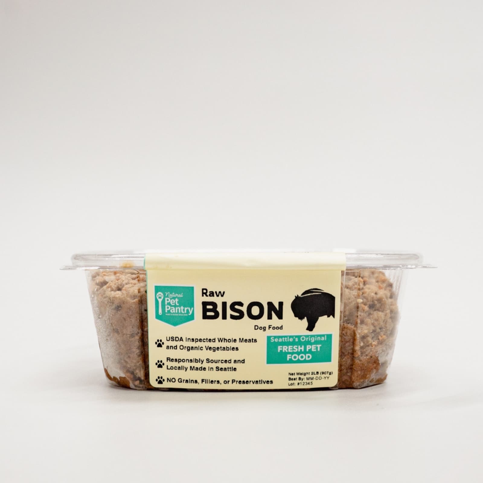 Boneless Bison Raw Dog Food