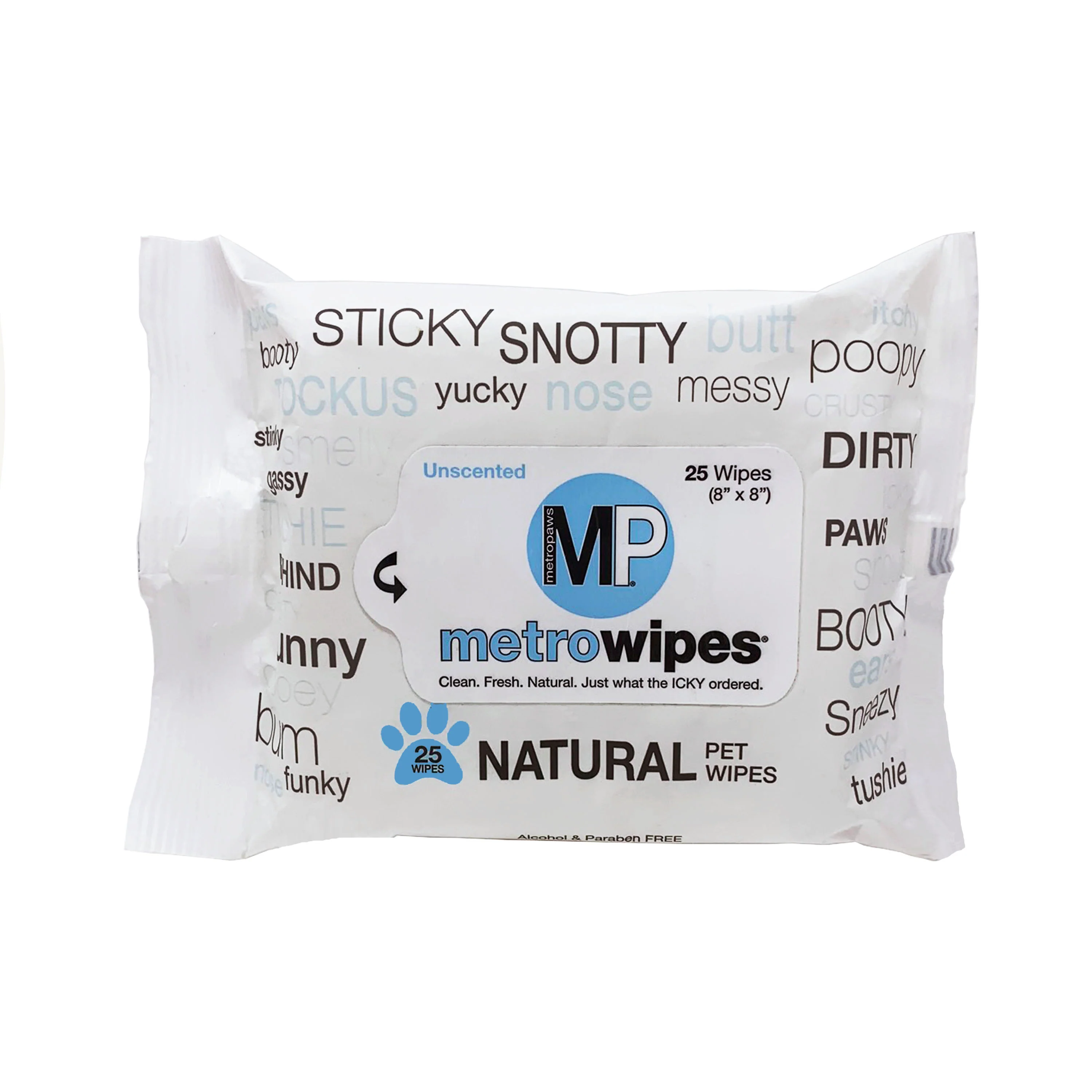 Metro Paws - Hypo Allergenic Metro Wipes