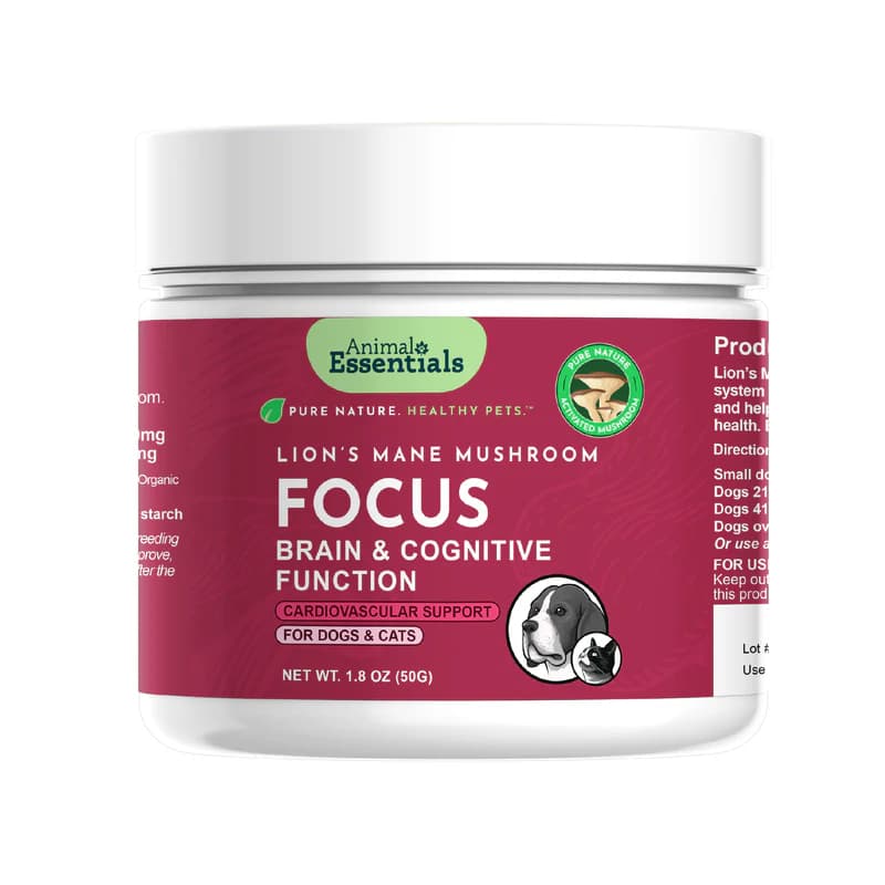 Animal Essentials - Focus Lion's Mane Mushroom Powder