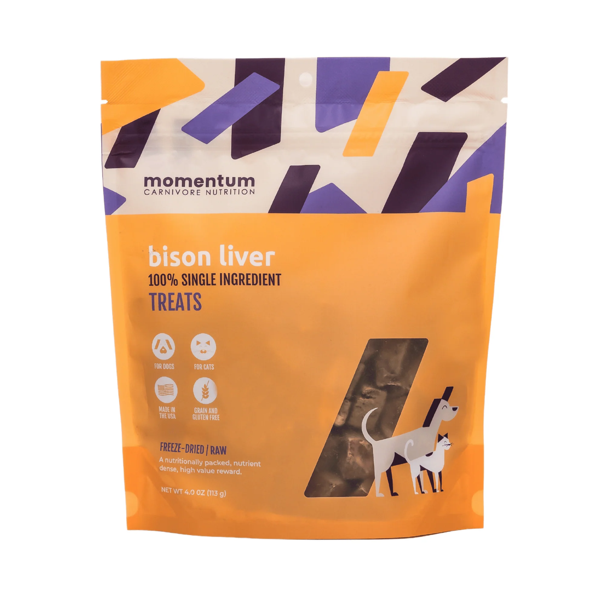 Momentum - Freeze Dried Bison Liver Treats