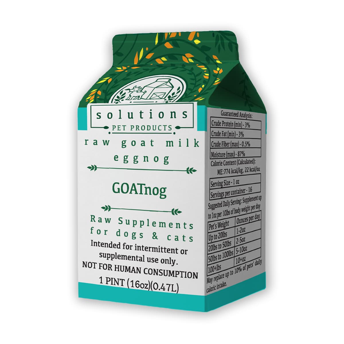 Solutions Pet Products - GoatNog