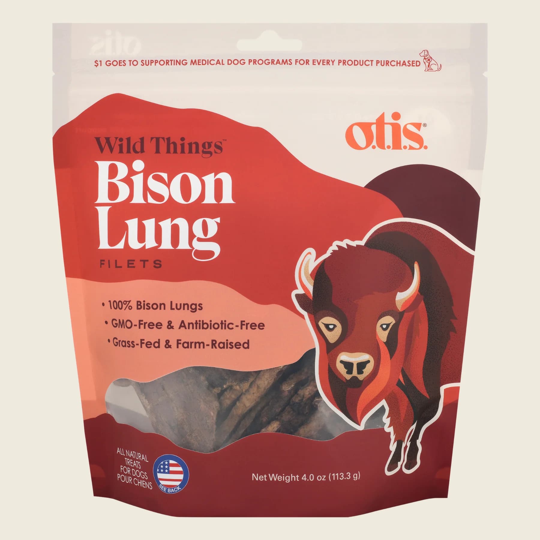 Otis - Wild Things Lung Fillet Treats