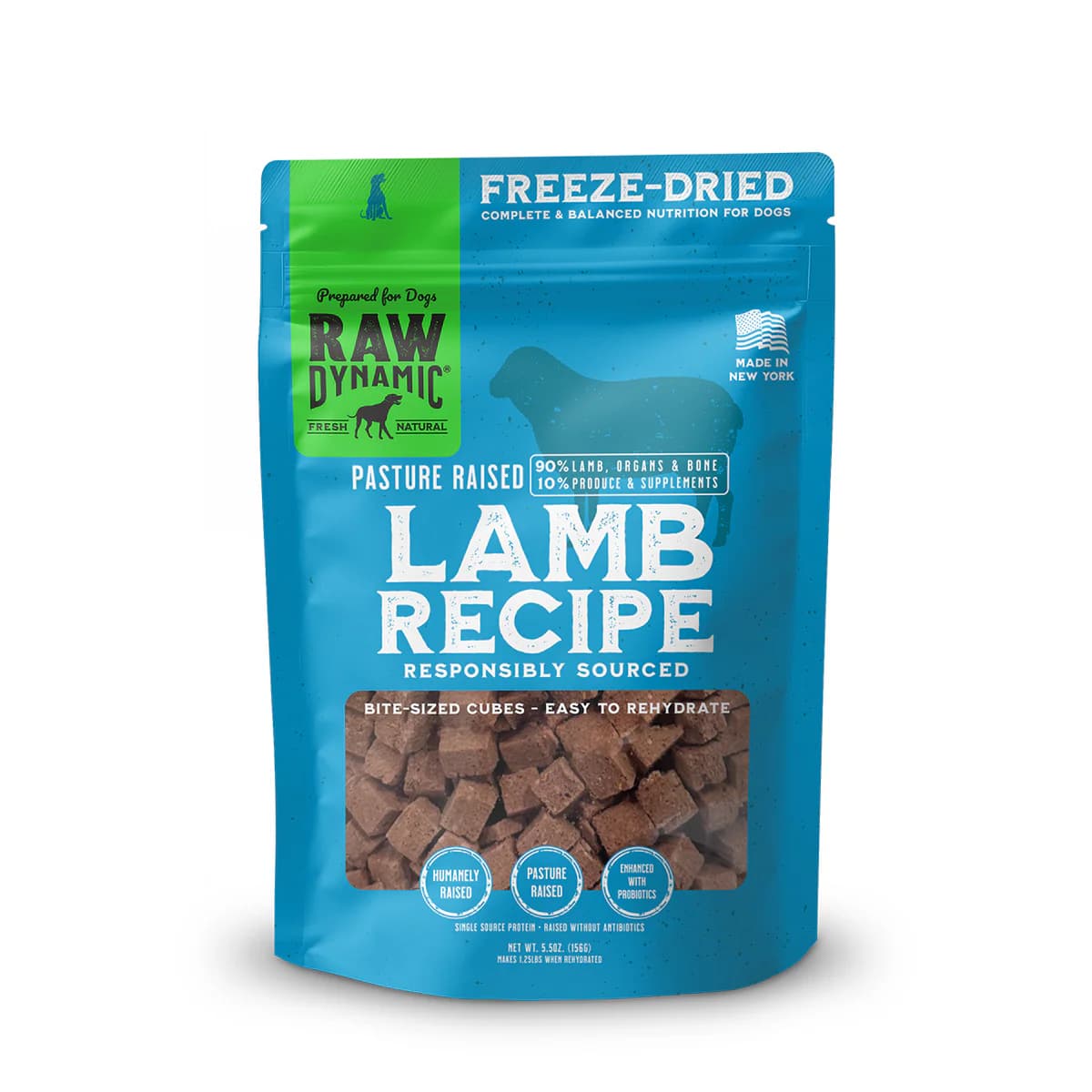 Raw Dynamic - Freeze Dried Lamb Dog Food
