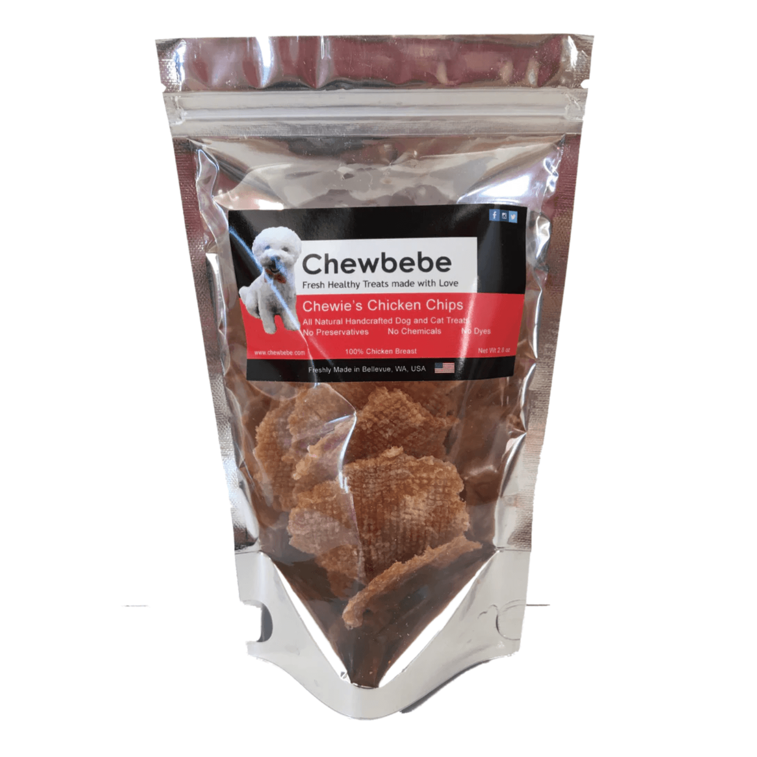 Chewbebe - Chicken Chips Dog Treats