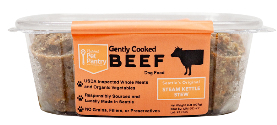 Beef Gently Cooked Dog Food