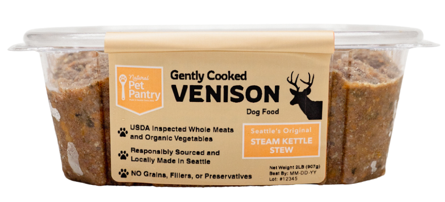 Venison Gently Cooked Dog Food