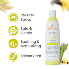 aroma paws shampoo lemongrass and vanilla bean