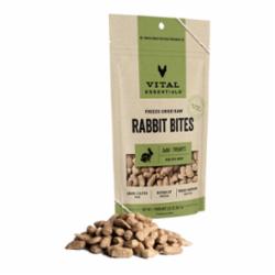 vital essentials freeze dried rabbit dog treats 2.0 oz