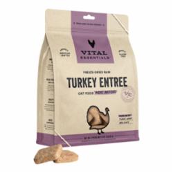 vital essentials cat fd turkey patties 8 oz