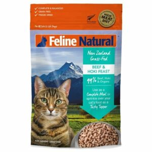 feline natural freeze dried beef and hoki feast for cats