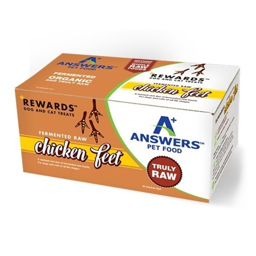 answers pet food fermented chicken feet 10ct