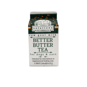 solutions pet products better butter tea pint