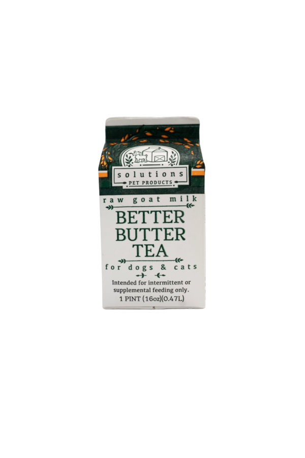 solutions pet products better butter tea pint