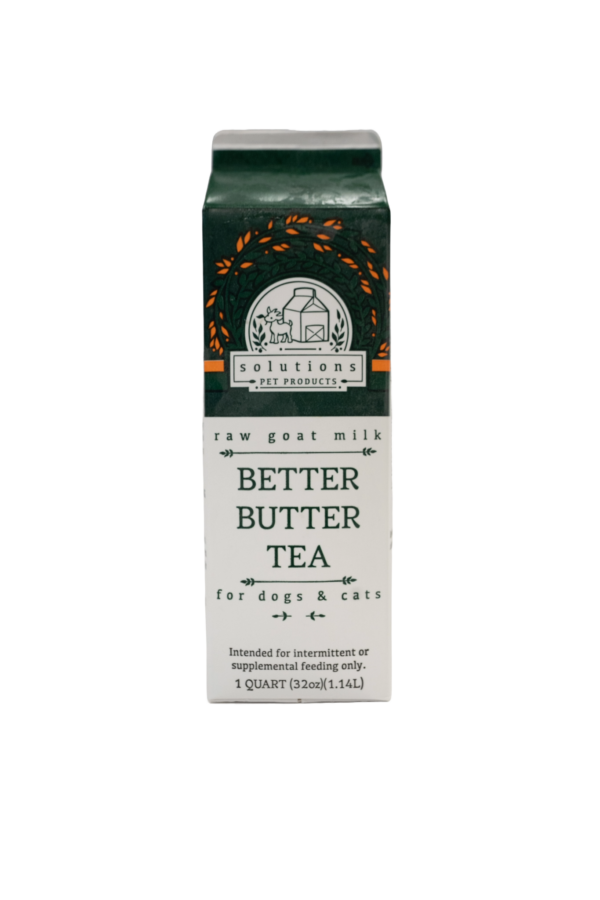 solutions pet products better butter tea quart