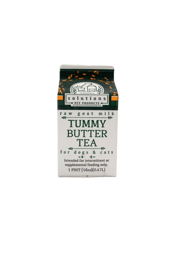 solutions pet products tummy butter tea pint