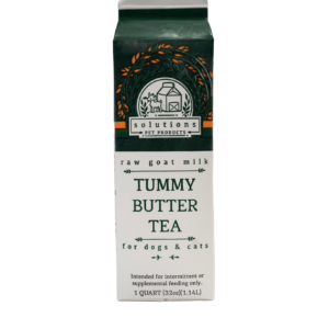 solutions pet products tummy butter tea quart